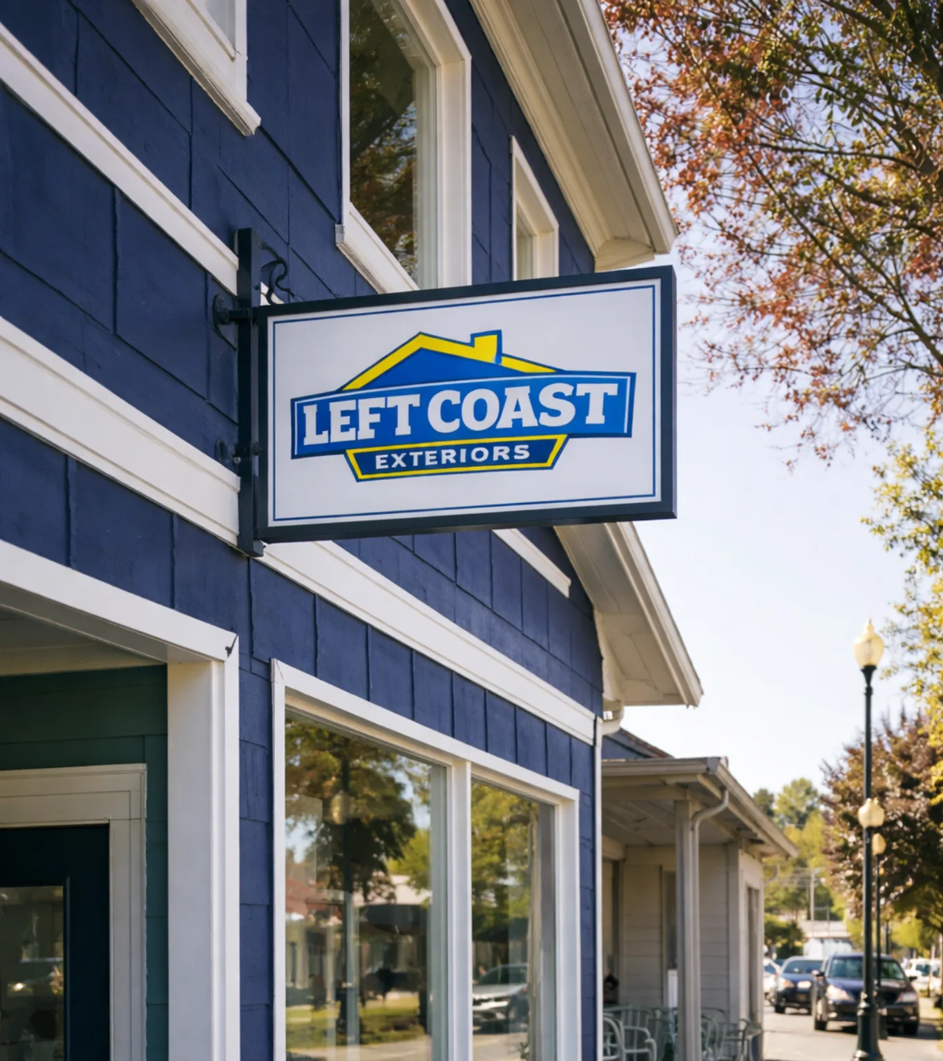 Left Coast Exteriors Long Beach WA office on the Long Beach Peninsula