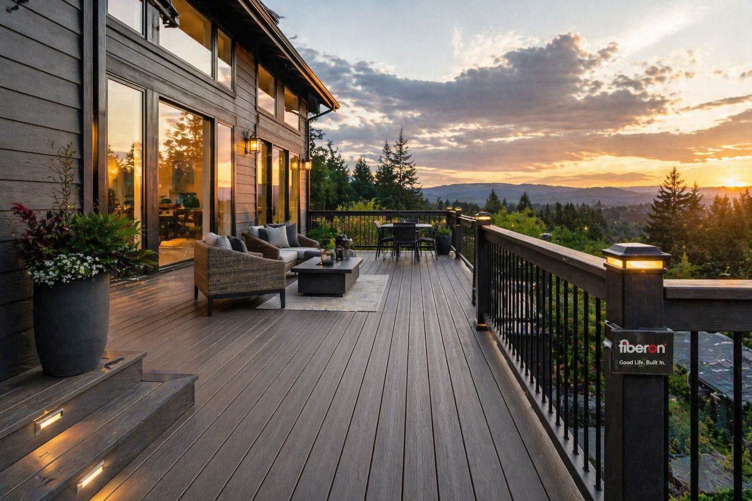Fiberon composite deck installation by Left Coast Exteriors — Clark County, WA